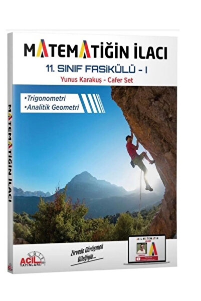 Acil Yayınları 11. Sınıf Matematiğin İlacı Fasikül 2024 müfredat