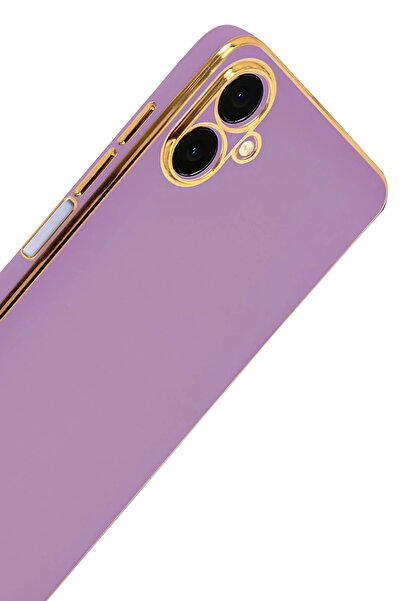 POYRAZ MARKET نيوفيس سامسونج جالاكسي A07 4G فوليت سيليكون - أرجواني