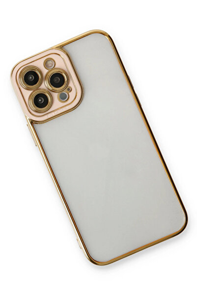 Ş&A BOUTIQE حافظة نيو فيس لهاتف ايفون 13 برو ماكس من السيليكون بعدسة ليفا - ب...