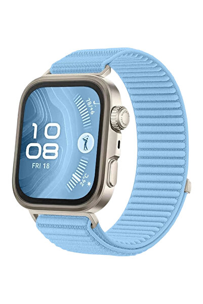 ZEMİRA HOME Newface Huawei Fit 4 حبل مضفر - أزرق فاتح