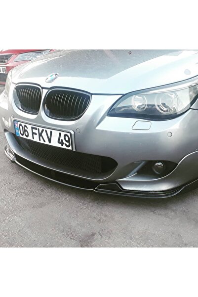 Tuning Vadisi Bmw E60 M Tech Ön Lip (Plastik) 2003-2010 Parlak Siyah