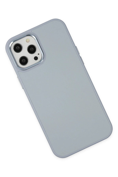 POYRAZ MARKET حافظة نيو فايس لهاتف ايفون 12 برو ماكس من السيليكون الجلدي - أز...