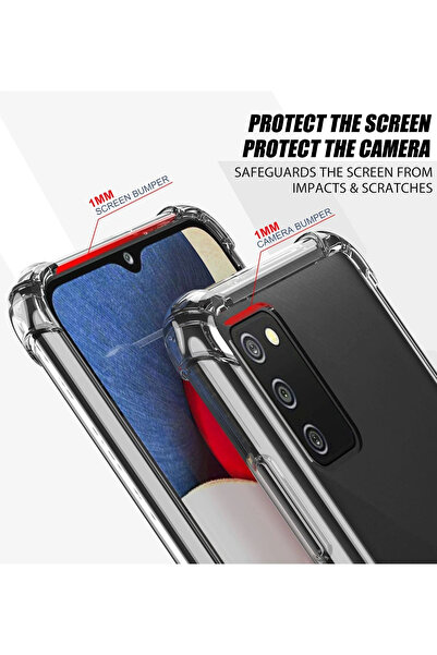 Kazan Hobi حافظة نيو فيس لهاتف سامسونج جالاكسي A02S من السيليكون TPU