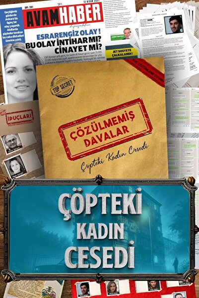BRF ElivoraSell Çözülmemiş Davalar Dedektiflik Suç Çözümleme Oyunu Elif Akman...
