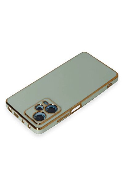 MKR حافظة نيو فيس لهاتف Xiaomi Redmi Note 12 Pro Plus من السيليكون - أخضر فاتح