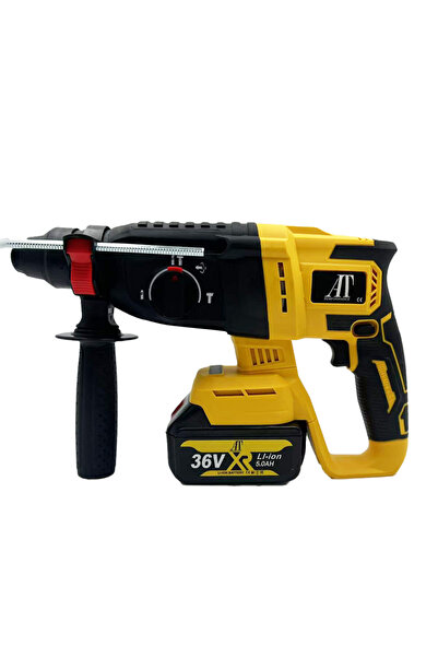 AT Performance ® Mașină de găurit electrică 1680W, 3500 rpm, 2 baterii 36V, 2...