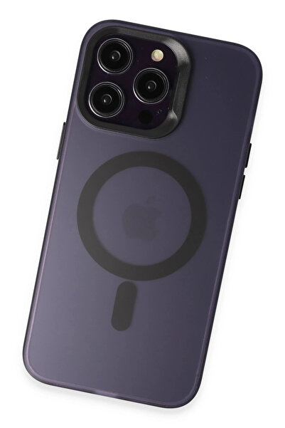 CT STONES غطاء حماية جوكو لهاتف ايفون 14 برو ماكس من ماتكس ماجسيف - بنفسجي غامق