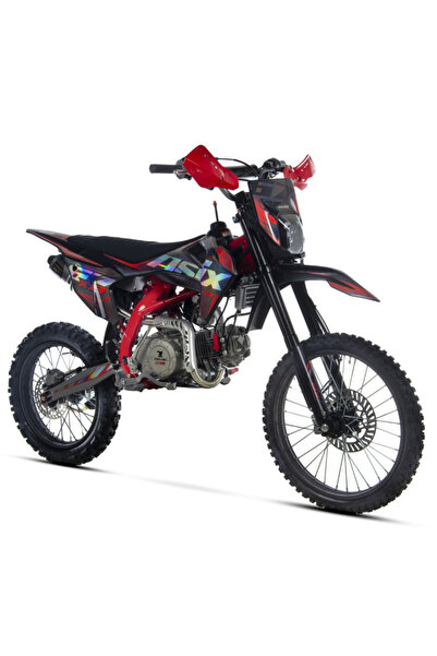 Asix Cross motorcycle XB67 140cc, 4T, 19"/16" wheels, electric start, black/r...
