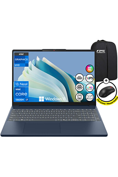 LENOVO Ideapad Slim 3 İ7-13620H 32GB RAM 2TB SSD 15.3" FHD IPS WUXGA W11 Taşı...