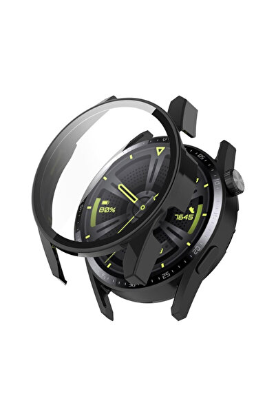 Techsuit [Pachet 360°] Husă + folie pentru Huawei Watch GT 3 42mm Defense, ne...