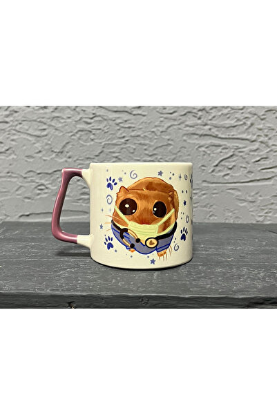 Kırtasiye Ofisi Sad Üzgün Hamster-Veteriner Mor Kulplu Prime Meslek Hediyesi ...