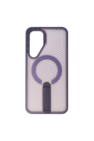 SEP Case TPU+PC 3D Grid Samsung Galaxy S25 FE Purple