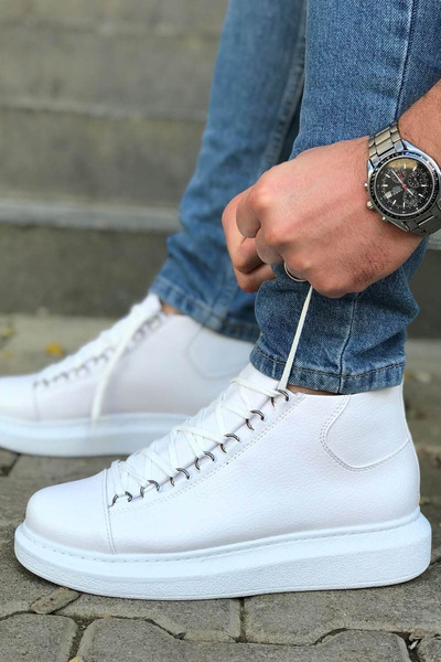 Veloa Mn258 - Cbt Roma Men's Boots White