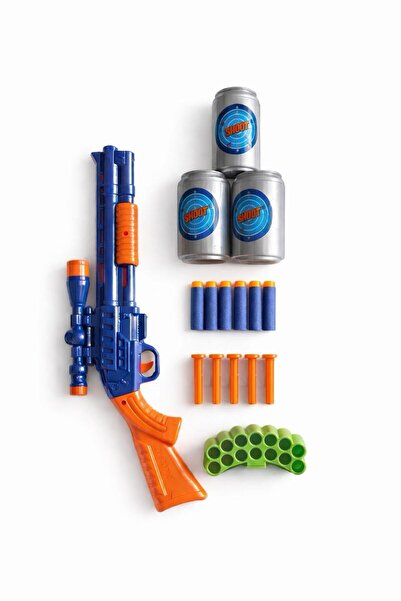 Akar Oyuncak Sünger Ok Atan Tüfek Seti Hedefli