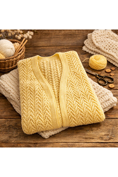 KRL TSRM El Örmesi Tasarım Çeyizlik Yelek