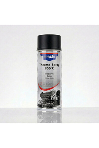 Presto Thermo 800°C Dayanıklı Sprey Boya 400ML