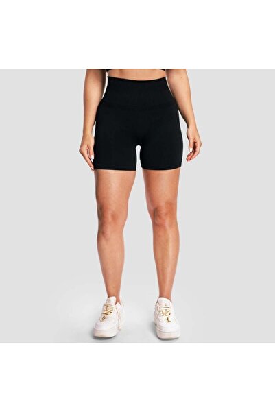 GymBeam Pantaloni scurți Sculpt Seamless pentru femei, negri