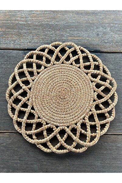 home inn Hazeran Esintisi - 33 cm Luxury Jute Rope Supla - Bohemian Knitted A...