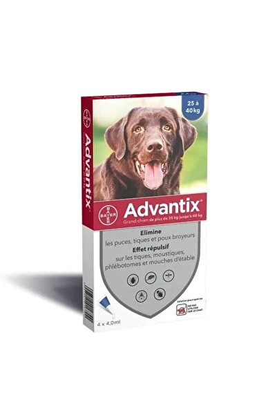 BesteVet Advantix 25-40 Kg Köpekler için Damla- S.K.T:11.26