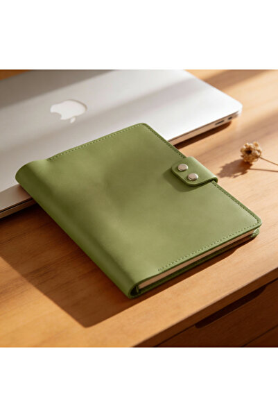 Leather Anatolia Genuine Leather Handmade A5 Notebook Case, Leather Agenda Ba...