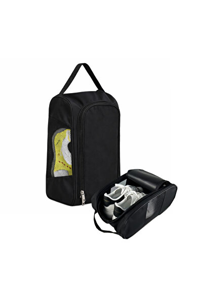 Microcase Çok Amaçlı Fileli Ayakkabı Düzenleyici Seyahat Çantası Hurç 34x23x1...