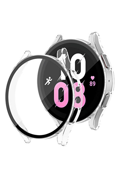 Techsuit [Pachet 360°] Husă + folie pentru Samsung Galaxy Watch 4 44 mm Defen...