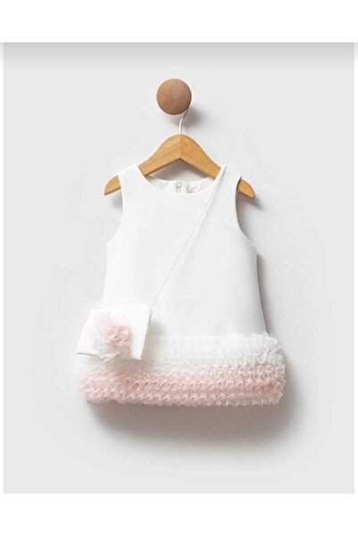 Canwin CANWİN-24116 BEYAZ ABİYE ELBİSE