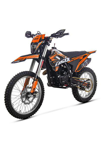 Asix Motocicleta Cross XB88 A3, 250cc, roti 21/18", culoare negru/portocaliu,...