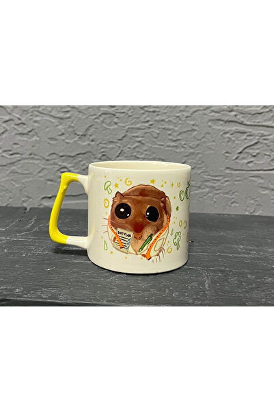 Kırtasiye Ofisi Sad Üzgün Hamster Diyetisyen Sarı Kulplu Prime Meslek Hediyes...