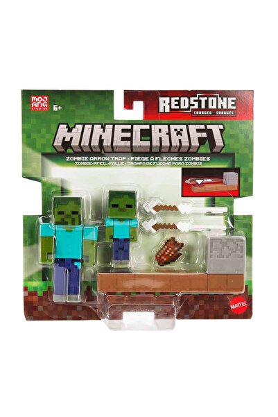 MINECRAFT Redstone Charged Oyun Seti – Zombie Arrow Trap (JKK03)