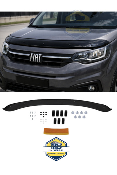 KAPOTO Fiat Doblo 2023-2025 Kaput Rüzgarlığı Koruyucu Ön Kaput Koruma ve Rüzg...