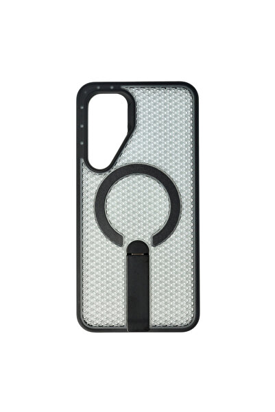 SEP Husa TPU+PC 3D Grid Samsung Galaxy S25 FE Negru