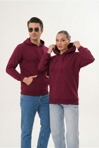 Miss Dünya Lissa Unisex Βασικό Βαμβακερό Φούτερ με Κουκούλα