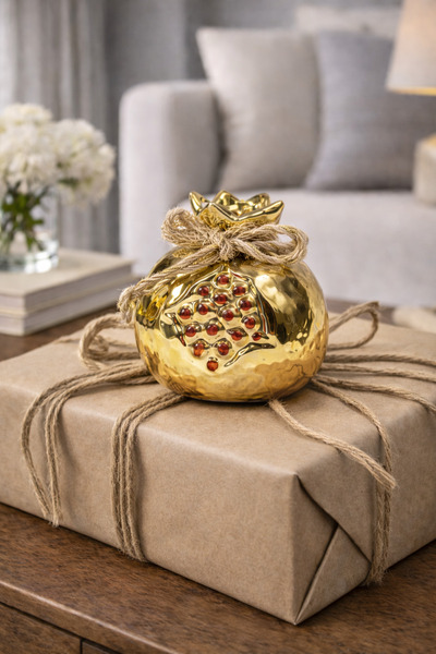 Brandsmiths Gold Nar Formlu Dekoratif Obje