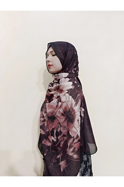 Anemone Pattern Cotton Shawl