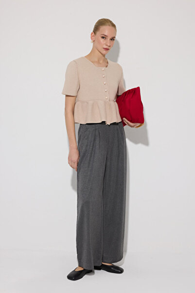 Touché Privé Pleated Pocket Trousers