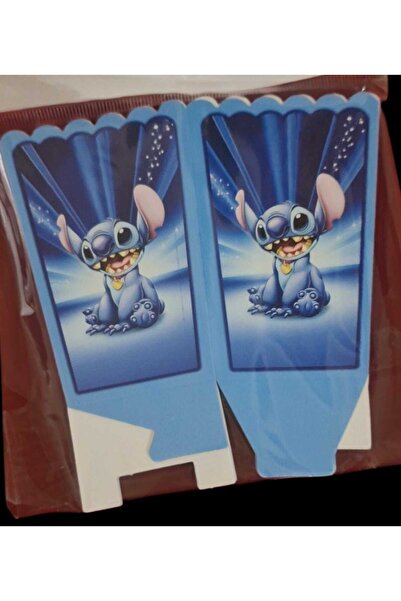 mutluanılarpartievi Stitch Temalı Popcorn Mısır Kutusu 8li