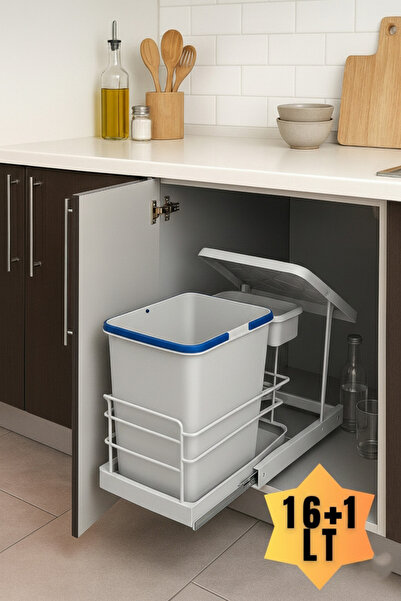 almital mobilya aksesuarları furniture accessories Cassone 16+1 Liter In-Cabi...