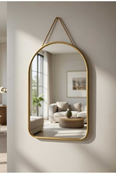 Home DEKORATİF METAL KENARLI YUVARLAK VE OVAL KENARLI AYNA