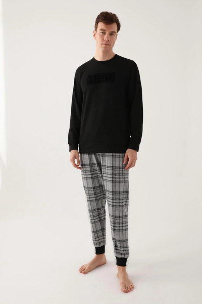 Arnetta Men's Double Set - Black