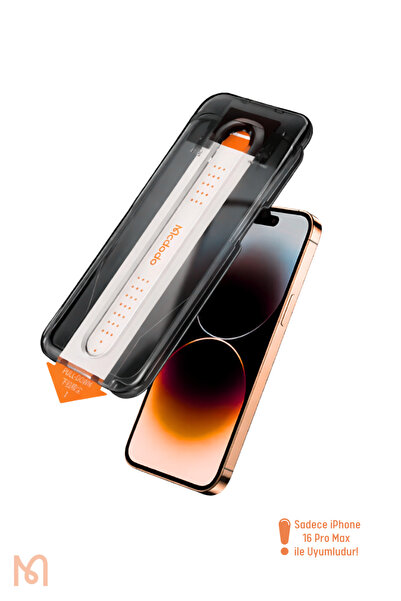 Mcdodo واقي شاشة زجاجي PF-6867 متوافق مع iPhone 16 Pro Max مع ميزة Ghost وملح...