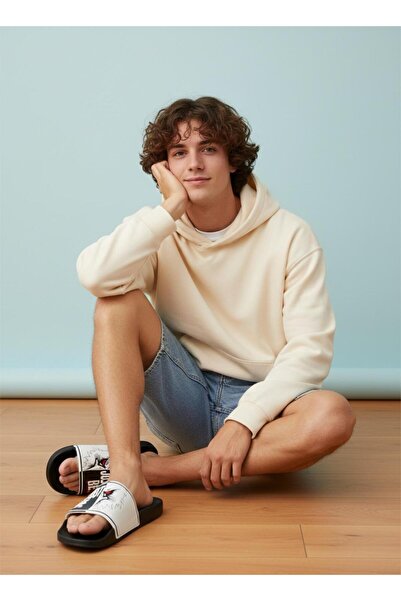 GEZER Summer Men's Eagle-Icon Slippers Suitable for Bathroom, Garden, and Wet...