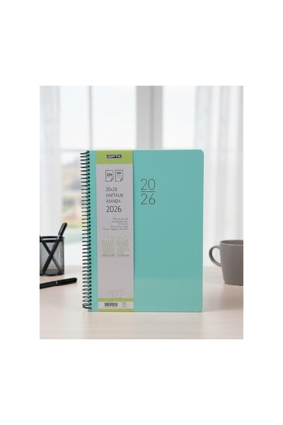 Gıpta 20X28 222-Sek Agenda Mint Green