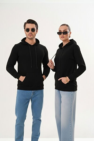 Miss Dünya Lissa Unisex Basic Hooded Cotton Sweatshirt