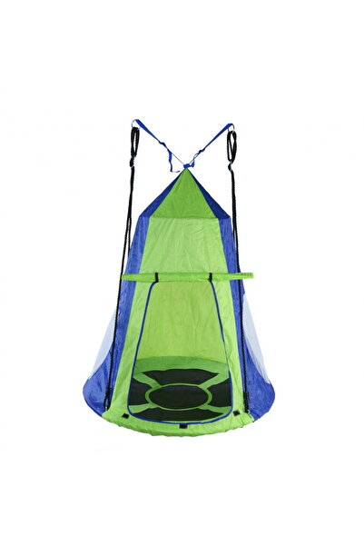 Selgot Cort de joacă pentru copii, culoare verde/albastru, 100 x 70 x 120 cm