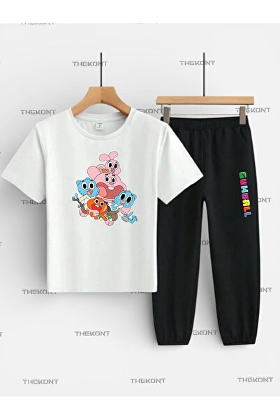 THEKONT ΠΑΙΔΙΚΟ ΣΕΤ ΜΕ ΣΤΑΜΠΑ GUMMBALL (ΜΠΛΟΥΖΑΚΙ ΚΑΙ ΦΟΡΜΑ ΜΕ ΤΣΕΠΕΣ)