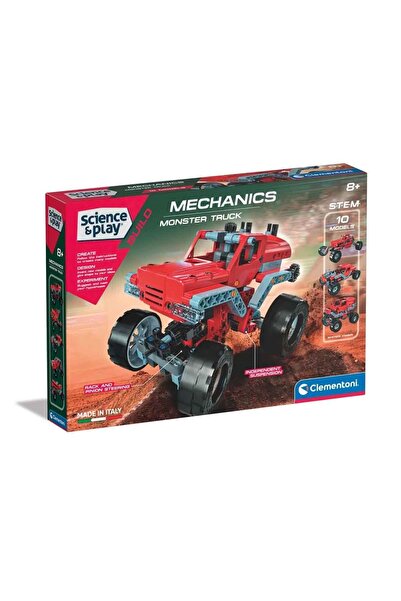 CLEMENTONI -75038Tr Science and Play Mechanical Monster Trucks