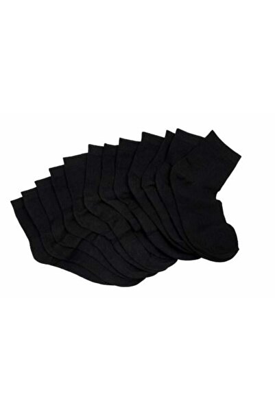 Generic Plain black socks | 12 pairs |