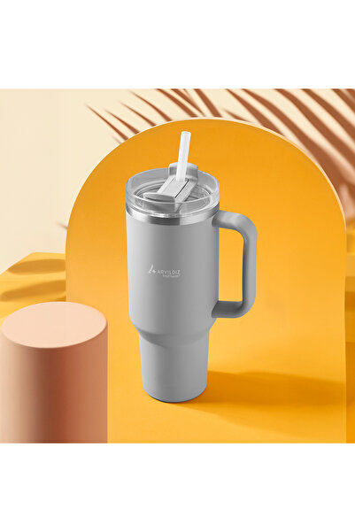 Aryıldız Protherm Flow Up Termos Antrasit 900 ml