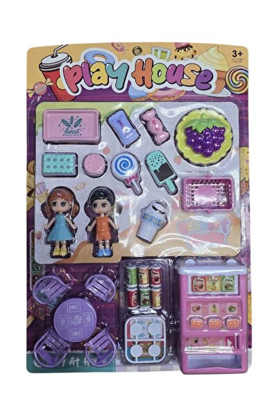 OEM Play House Playset – Desert House & Mini Kitchen, Figures and Accessories...